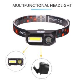 USB Charging Multi-Function Light Changing Head Lamp