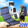 Foldable Solar Panel Portable Charger 5V Dual USB Ports