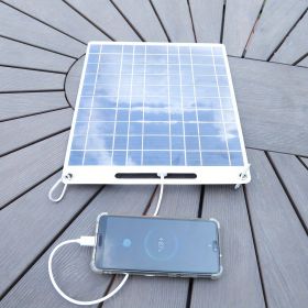 Polysilicon Dual USB Solar Flexible Charging Panel