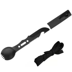 Camping Multi-function Stainless Steel Knife Fork Spoon