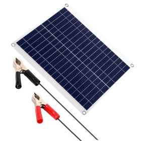 Waterproof IP68 Solar Panel 12V 25W Car Battery Charger