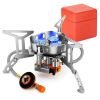 Foldable Portable Camping Stove with Piezo Ignition