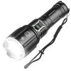 Waterproof Rechargeable Zoomable Super Bright LED Flashlight