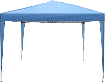 10 ft. Foldable Pop Up Canopy Tent with Carrying Bag