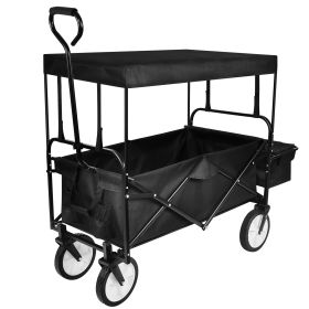 Heavy Duty Folding Portable Hand Cart with Removable Canopy