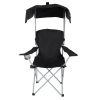 YSSOA Canopy Lounge Chair with Sunshade with Cup Holder