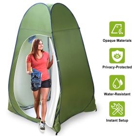 1Person Outdoor Portable Pop Up Toilet Shower Changing Tent