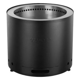 VEVOR Smokeless 15 in Dia Wood Burning Fire Pit Stove