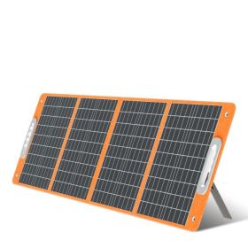 Foldable Solar Charger with 5V USB 18V DC Output Type-C