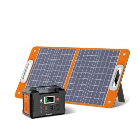 200W Portable Power Station, FlashFish Solar Generator