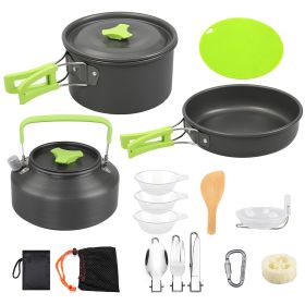 16Pcs Camping Cooking Ware Set