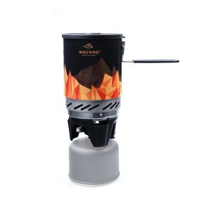 Lightweight Camping Stove Cooking System with 1 Liter Pot