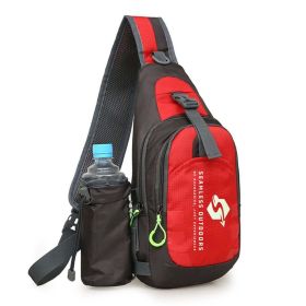 Seamless Outdoors Colorful Sling Bag With Water Slot