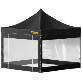 VEVOR 10ft x 10ft Pop Up Canopy Tent, Removable Sidewalls