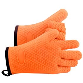 VEVOR Silicone Non-Slip Heat Resident BBQ Grill Gloves