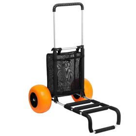 VEVOR 29.9" x 15.4" Beach Dolly with Big Wheels for Sand