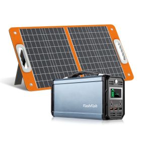 300W Solar Generator, FlashFish Portable Power Station