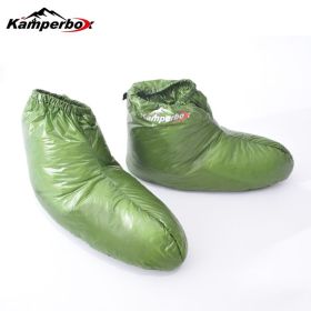 Kamperbox Down Slippers Socks For Sleeping Bag Camping