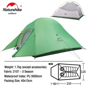 Naturehike Cloud Up 3 Waterproof Tent Ultralight Camping Tent