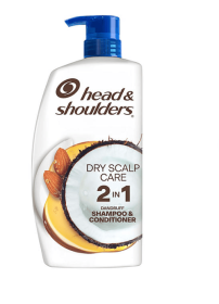 Head & Shoulders 2-in-1 Dry Scalp Care Shampoo and Conditioner, 38.8 fl. oz.