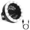 Camping LED Fan / Lantern Outdoor Battery/USB Operated