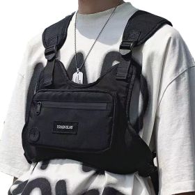 Chest Pack Utility, Chest Bag for Men Running Backpack Vest