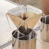 Stainless steel Foldable Coffee Filter Cup Drip Holder