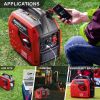 Power Smart Portable Gas Powered Generator, 2200W Inverter