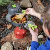 Backpack Camping Pot And Pans Set and Accessories