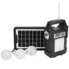 Portable Solar Power Generator w/Flashlight For Camping