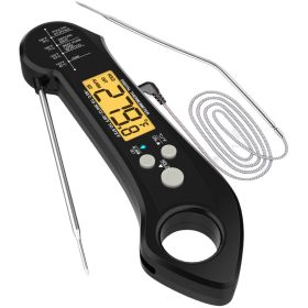 Folding Waterproof & Heat Resistant Kitchen Food Thermometer