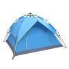 2-3 Person Outdoor Hydraulic Automatic Camping Tent, Blue