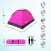 Outdoors 2-Person Dome Tent with Rain Fly & Carry Bag