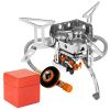 Foldable Portable Camping Stove with Piezo Ignition