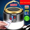 280W USB Rechargeable Solar LED Camping Tent Light