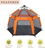 Pop Up Portable Hexagon Outdoor Breathable Tent