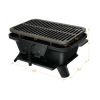 Heavy Duty Camping Cast Iron Tabletop BBQ Grill