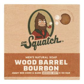 Doctor Squatch - Bar Soap Men Wood Barrel Bourbon