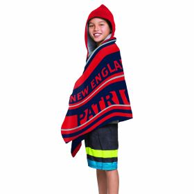 NFL New England Patriots Youth Hooded Towel