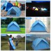 2-3 Person Outdoor Hydraulic Automatic Camping Tent, Blue