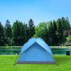 2-3 Person Outdoor Hydraulic Automatic Camping Tent, Blue