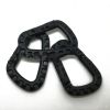 Plastic D-Ring Locking Carabiner NOT for Climbing (Pack of 10)