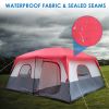 14 People Camping Tent Red And White