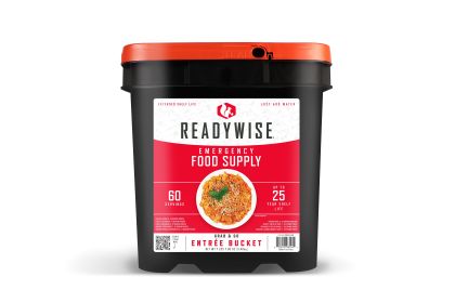 ReadyWise 60-Serving Entrée-Only Emergency Food Kit