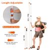 2Pcs Telescoping Adjustable Tarp Tent Rod Poles