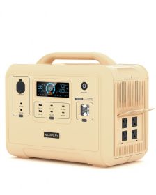 Portable Power Station 1200W (2400W Peak) Solar Generator