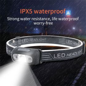 XPG Sensor Waterproof Rechargeable Led Headlamp