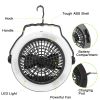 Camping LED Fan / Lantern Outdoor Battery/USB Operated