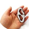 S Shaped Snap Keychain Hook Clip 10 Pack