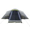 Three Rooms 10 Person Camping Tents Dark Gray